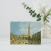 Canaletto | Piazza San Marco Briefkaart (Staand voorkant)