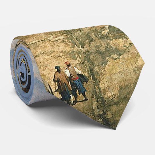 Canaletto Piazza San Marco Fine  Stropdas (Opgerold)