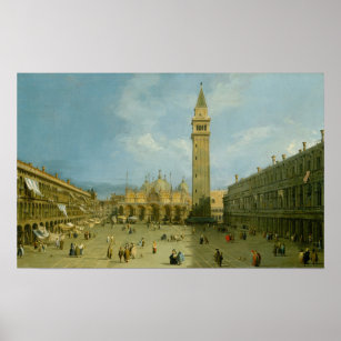 Canaletto   Piazza San Marco Poster