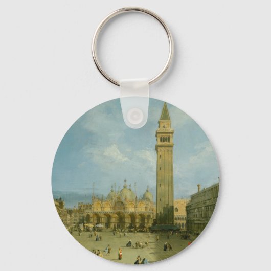 Canaletto | Piazza San Marco Sleutelhanger (Voorkant)