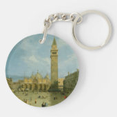 Canaletto | Piazza San Marco Sleutelhanger (Achterkant)