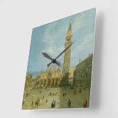 Canaletto | Piazza San Marco Vierkante Klok (Hoek)