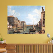 Canaletto Uitzicht van het Grote Kanaal Canvas Afdruk (Insitu (Woonkamer))