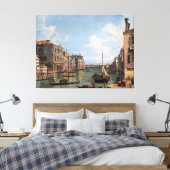 Canaletto Uitzicht van het Grote Kanaal Canvas Afdruk (Insitu (Slaapkamer))