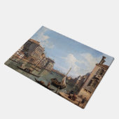 Canaletto Uitzicht van het Grote Kanaal Deurmat (Schuin)