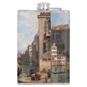Canaletto Uitzicht van het Grote Kanaal Heupfles (Achterkant)