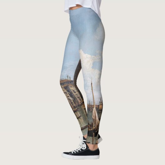 Canaletto Uitzicht van het Grote Kanaal Leggings (Links)