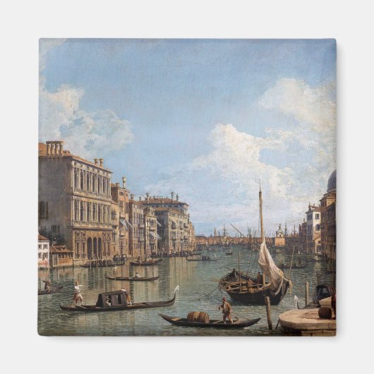 Canaletto Uitzicht van het Grote Kanaal Magneet (Voorkant)