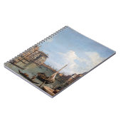 Canaletto Uitzicht van het Grote Kanaal Notitieboek (Linkerzijde)