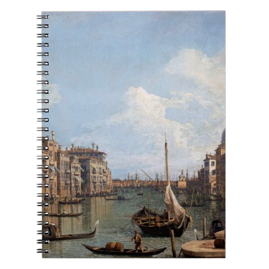Canaletto Uitzicht van het Grote Kanaal Notitieboek (Voorkant)