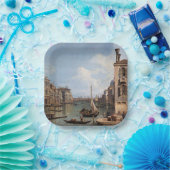 Canaletto Uitzicht van het Grote Kanaal Papieren Bordje (Feest)