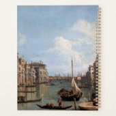 Canaletto Uitzicht van het Grote Kanaal Planner (Achterkant)