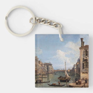 Canaletto Uitzicht van het Grote Kanaal Sleutelhanger