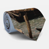 Canaletto Uitzicht van het Grote Kanaal Stropdas (Opgerold)