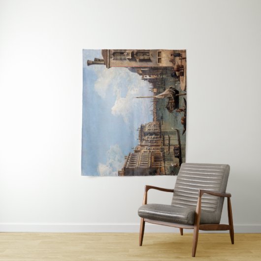 Canaletto Uitzicht van het Grote Kanaal Wandkleed (In situ)