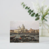 Canaletto Venice, het San Marco Basin Briefkaart (Staand voorkant)