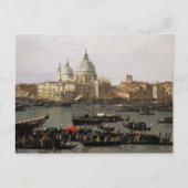 Canaletto Venice, het San Marco Basin Briefkaart (Voorkant)
