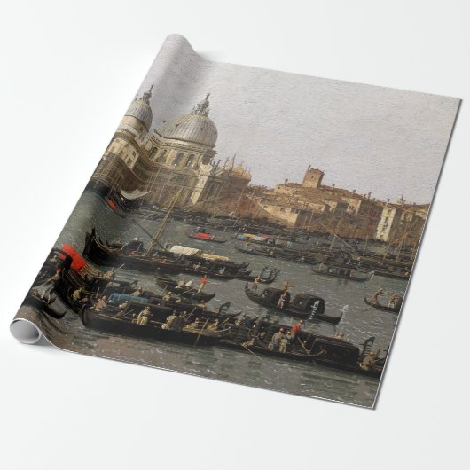 Canaletto Venice, het San Marco Basin Cadeaupapier (Uitgerold)