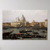 Canaletto Venice, het San Marco Basin Poster (Voorkant)