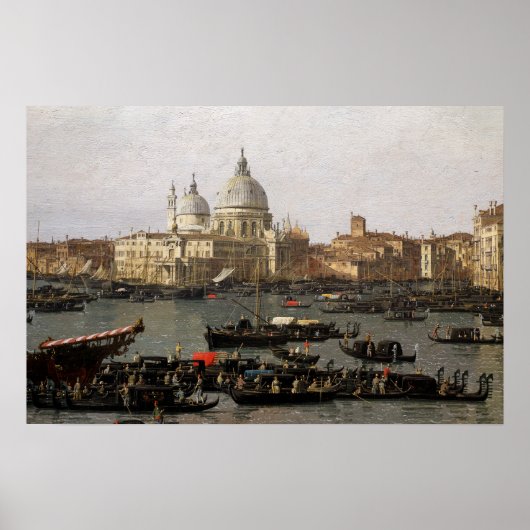 Canaletto Venice, het San Marco Basin Poster (Voorkant)