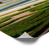 Canaletto's Uitzicht over Wenen, Oostenrijk Poster (Hoek)