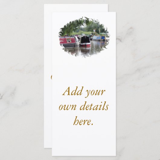 CANALS RACK KAART (Voorkant / Achterkant)