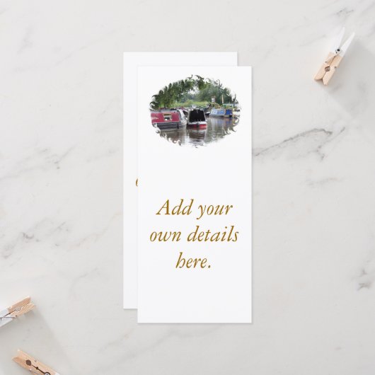 CANALS RACK KAART (Voorkant / Achterkant in situ)