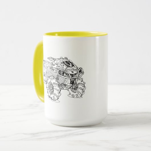 CanAm Outlander XMR 2013 Mok (Voorkant links)