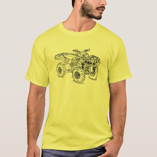 CanAm Outlander XTP 2013 T-shirt (Voorkant)