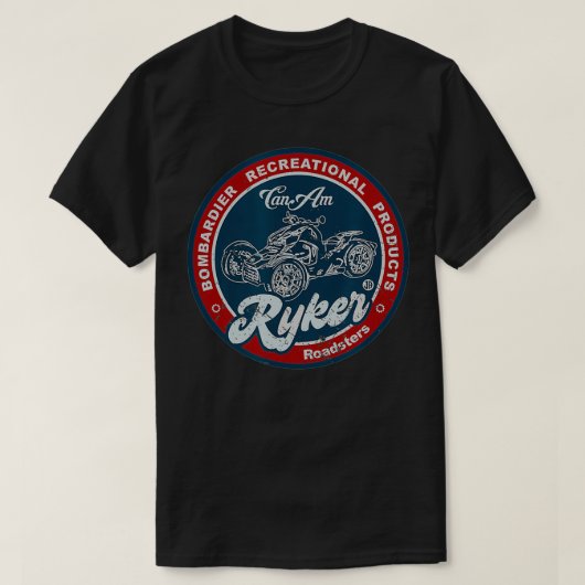 CanAm Ryker Retro  T-shirt (Design voorkant)