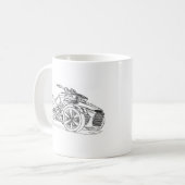 CanAm Spyder F3 2015 Koffiemok (Voorkant links)