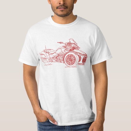 CanAm Spyder F3Limited 2016 T-shirt (Voorkant)