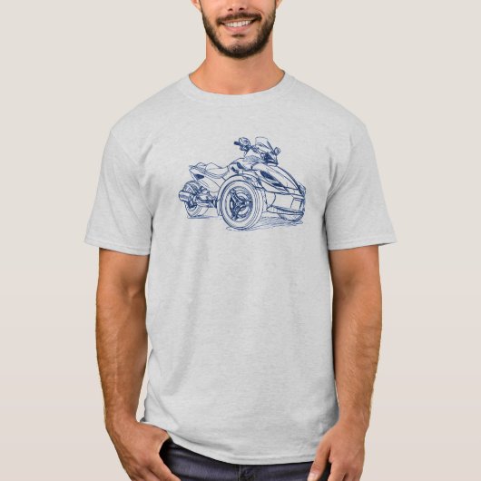 CanAm Spyder RS 2010 T-shirt (Voorkant)