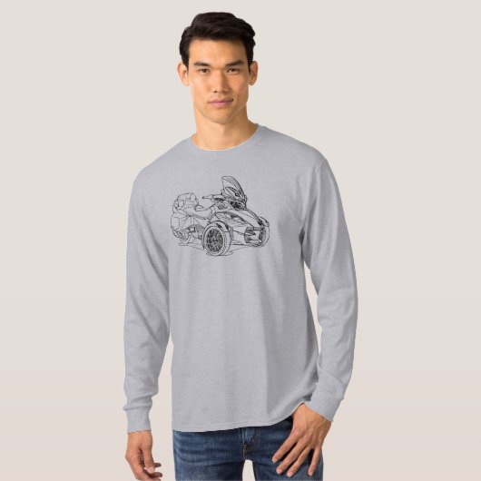 CanAm Spyder RT 2013 T-shirt (Voorkant volledig)