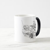 CanAm Spyder RT 2014 Magische Mok (Voorkant rechts)