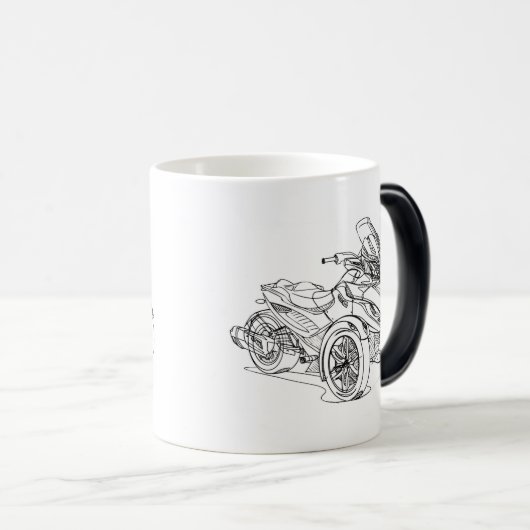 CanAm Spyder ST 2013 Magische Mok (Voorkant rechts)