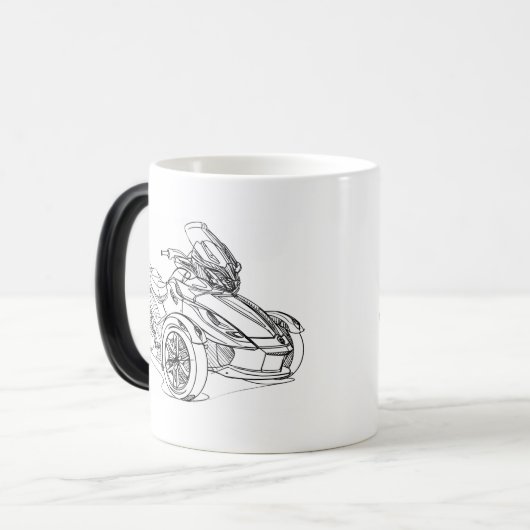 CanAm Spyder ST 2013 Magische Mok (Voorkant links)