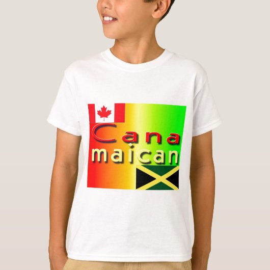 canamaican t-shirt (Voorkant)