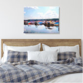 Canandaigua City Pier Canvas Afdruk (Insitu (Slaapkamer))