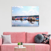 Canandaigua City Pier Canvas Afdruk (Insitu (Woonkamer))