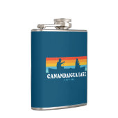 Canandaigua Lake New York Canoe Heupfles (Rechts)