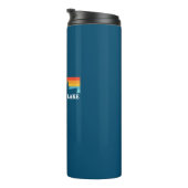 Canandaigua Lake New York Canoe Thermosbeker (Geroteerd rechts)