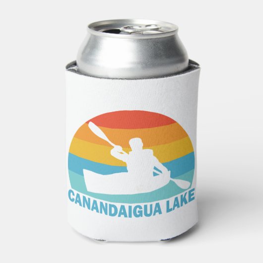 Canandaigua Lake New York Kayak Blikjeskoeler (Blikje Voorkant)