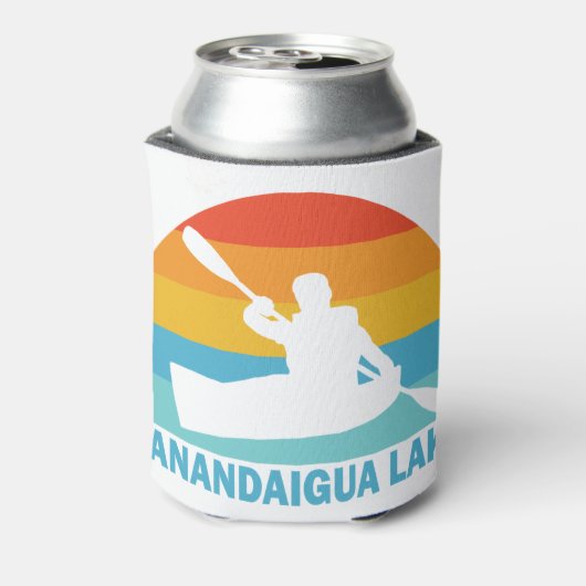 Canandaigua Lake New York Kayak Blikjeskoeler (Blikje Achterkant)