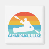 Canandaigua Lake New York Kayak Magneet (Voorkant)