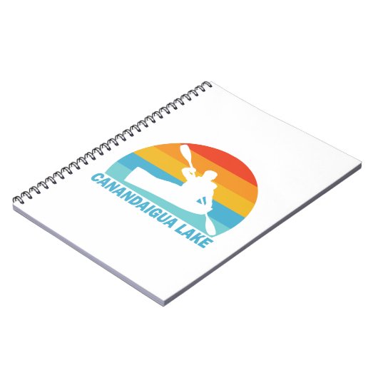 Canandaigua Lake New York Kayak Notitieboek (Linkerzijde)