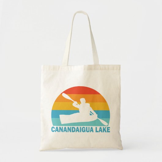 Canandaigua Lake New York Kayak Tote Bag (Voorkant)