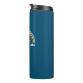 Canandaigua Lake New York Rainbow Thermosbeker (Geroteerd rechts)