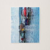 Canandaigua Vist Shacks Legpuzzel (Verticaal)