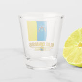 Canarias (Canarische Eilanden) Shot Glas (Achterkant)